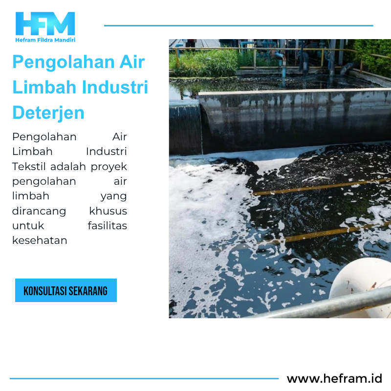 Air Limbah Industri Deterjen