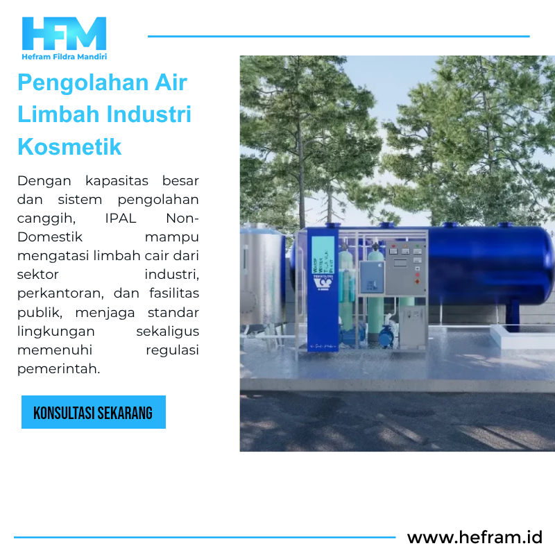 Air Limbah Industri Kosmetik