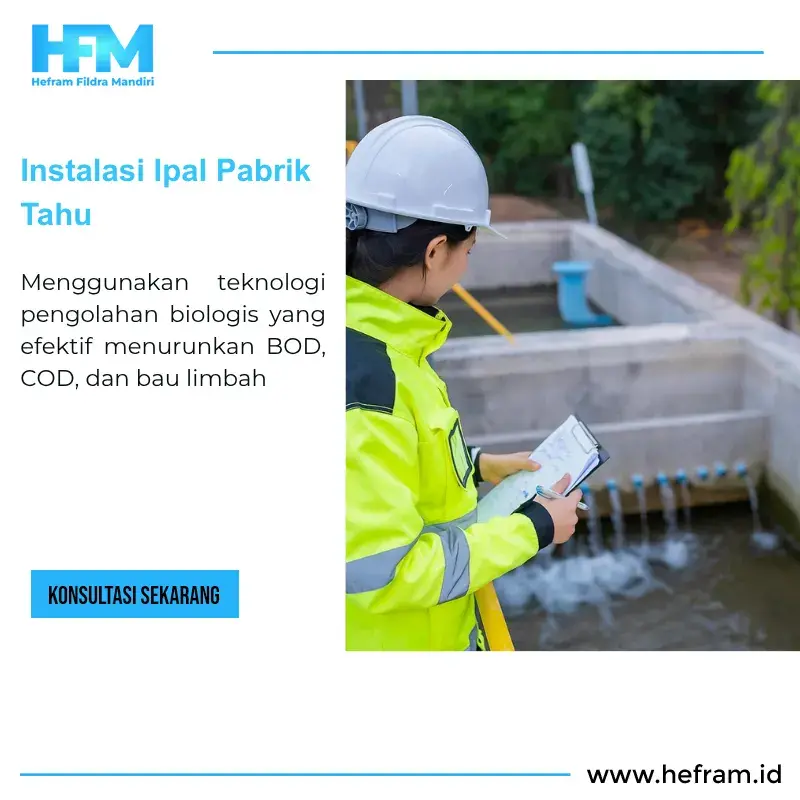 Instalasi Ipal Industri Tahu