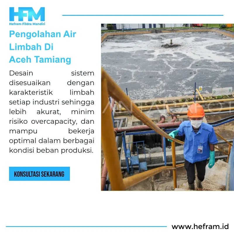 Pengolahan Air Limbah Di Aceh Tamiang