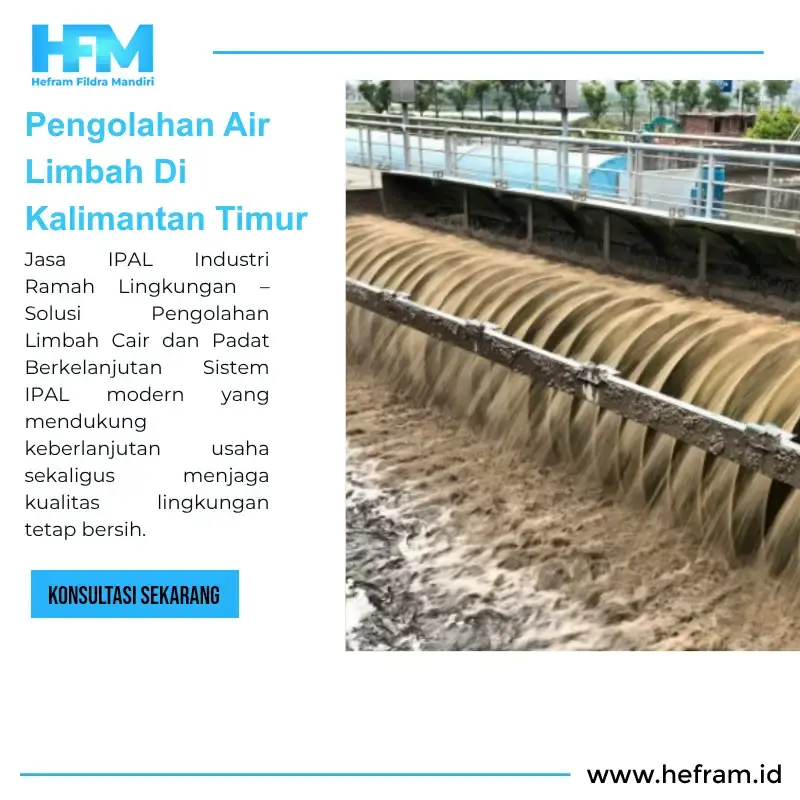 Pengolahan Air Limbah Di Kalimantan Timur