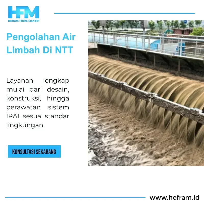 Pengolahan Air Limbah Di NTT