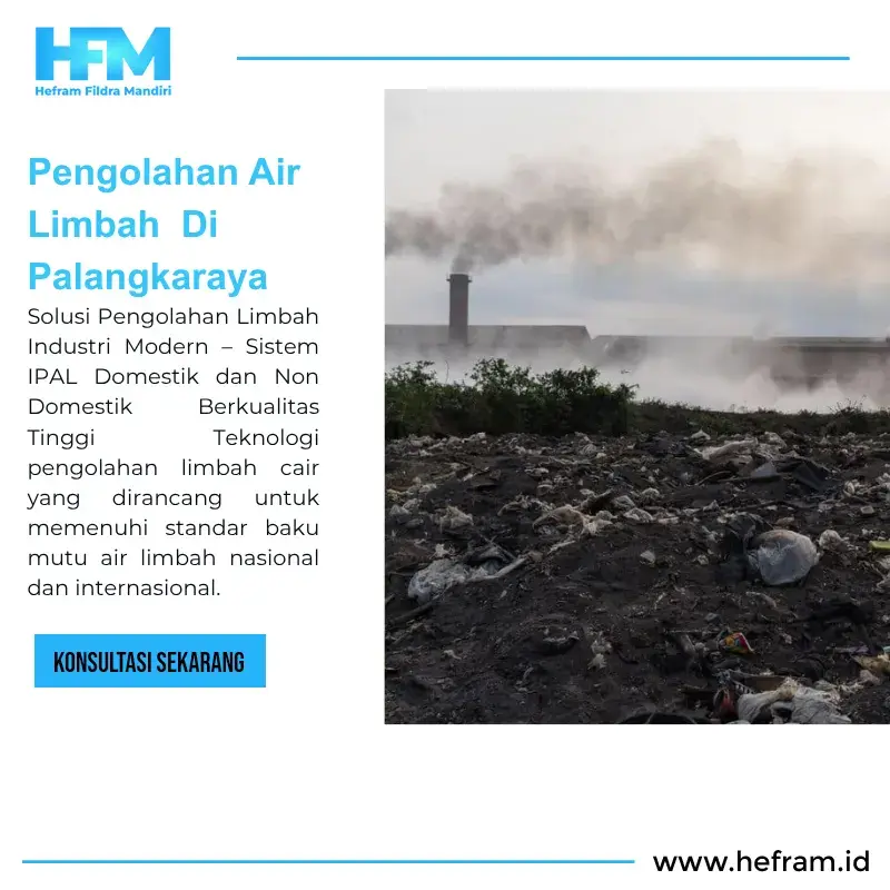 Pengolahan Air Limbah Di Palangkaraya