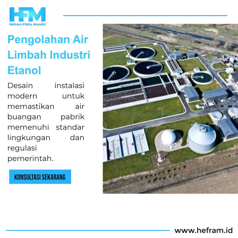 Pengolahan Air Limbah Etanol