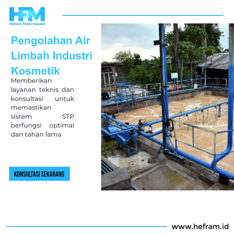 Pengolahan Air Limbah Industri Kosmetik