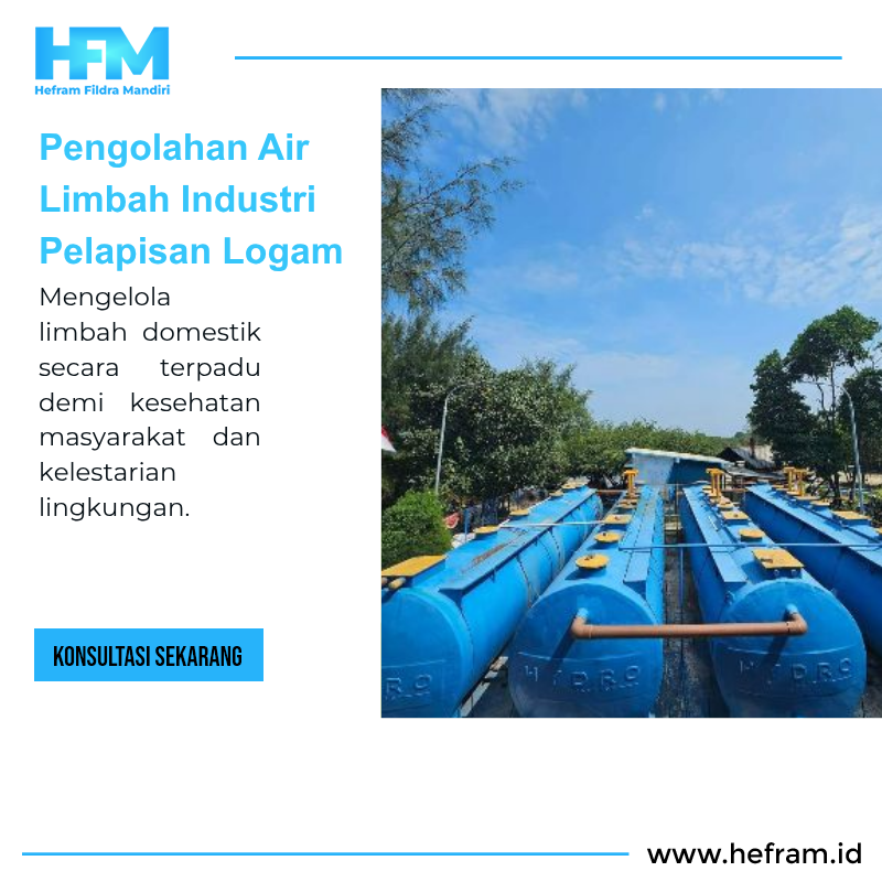Pengolahan Air Limbah Industri Pelapisan Logam
