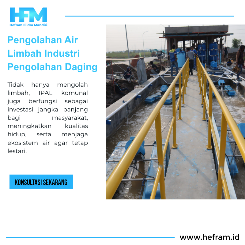 Pengolahan Air Limbah Industri Pengolahan Daging