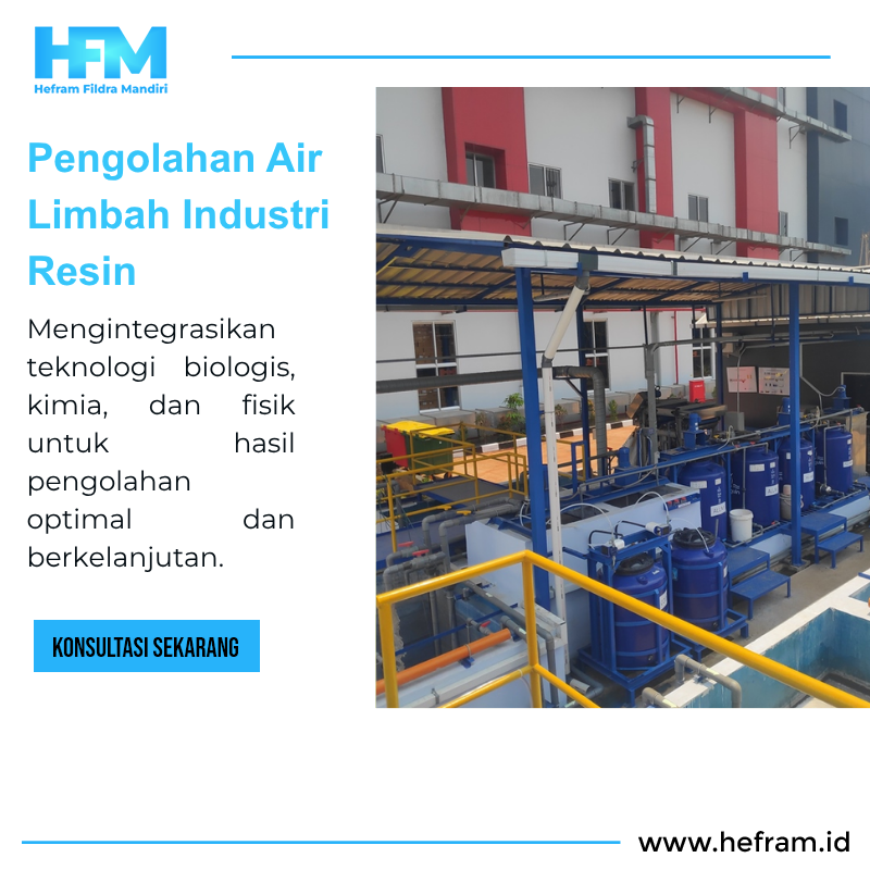 Pengolahan Air Limbah Industri Resin