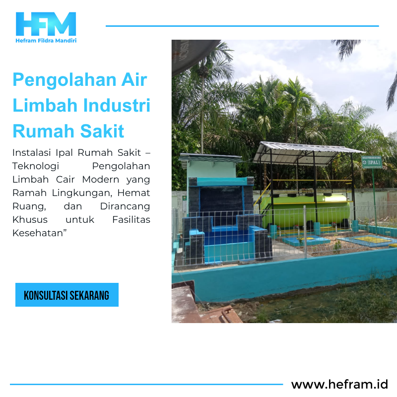 Pengolahan Air Limbah Industri Rumah Sakit