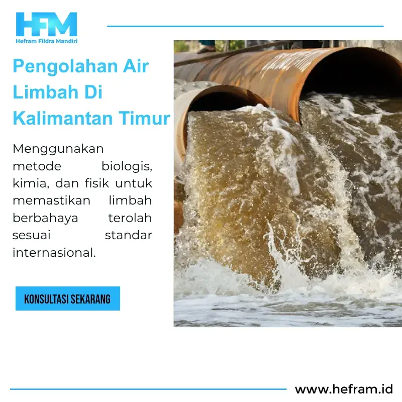 Pengolahan Air Limbah Kalimantan Timur