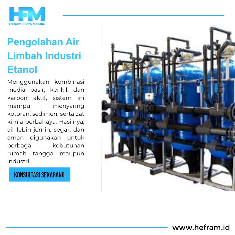Pengolahan Limbah Industri Etanol