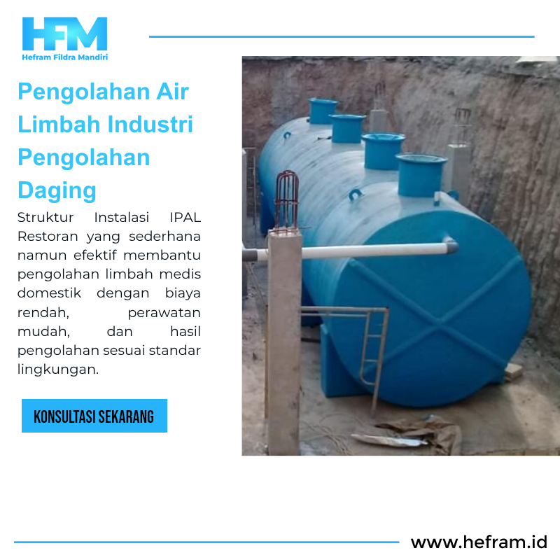 Pengolahan Limbah Industri Pengolahan Daging