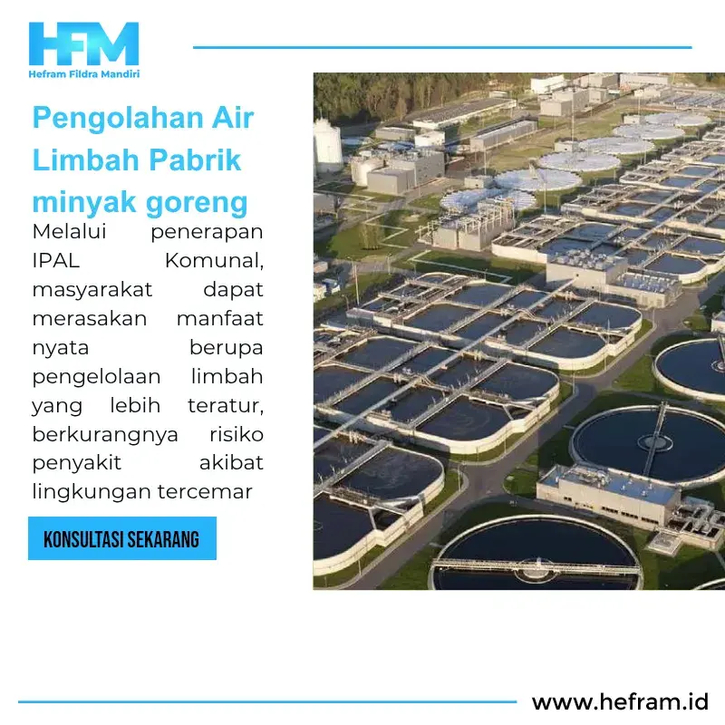 Pengolahan Limbah Pabrik minyak goreng